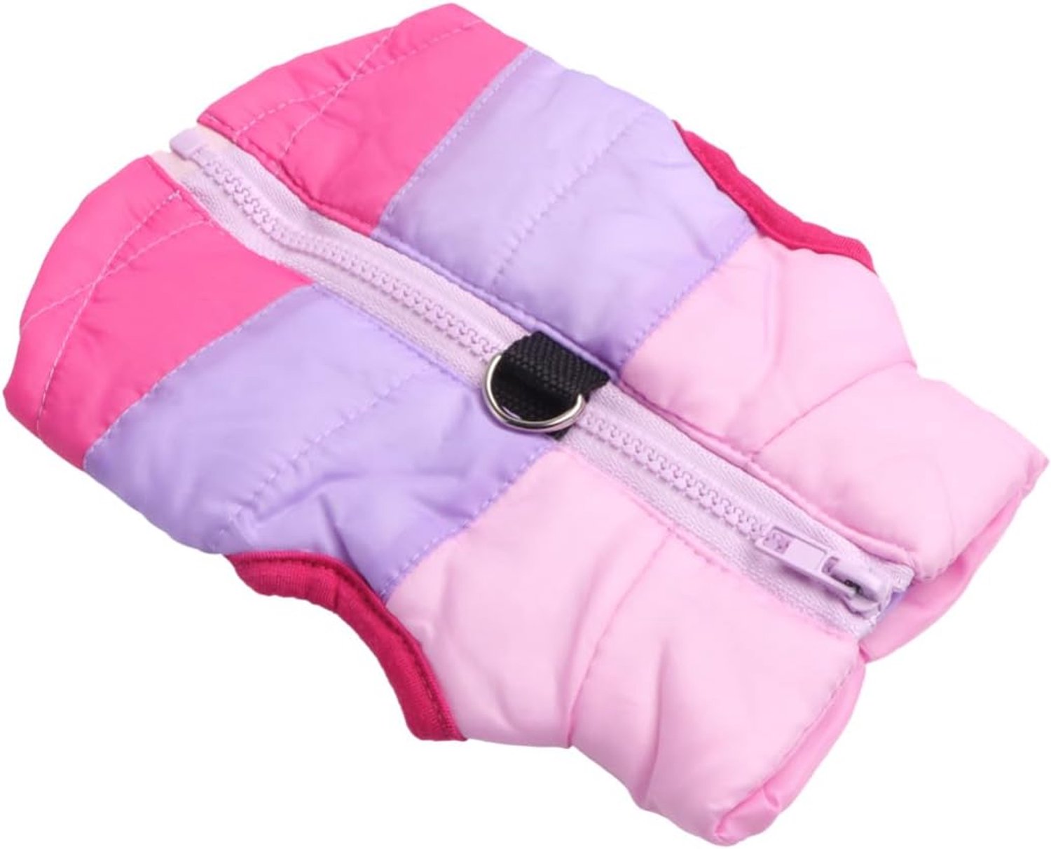 Happyyami Hondenjas Warm Voor Huisdieren Ademend Voor Wandelen Sporten Xs Roze Paars Voor Herfst Winter