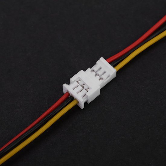 20 stuks JST 1,25 mm JST 2-pins/3-pins connectoren, micro-elektrische mannelijke en vrouwelijke connectorstekker met draden kabels (3-pins mannelijk en vrouwelijk) — afbeelding 5