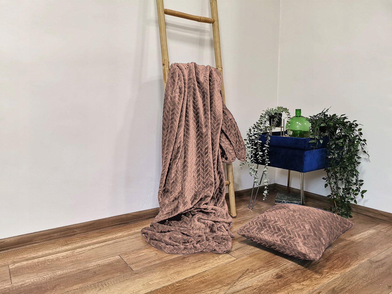 Zachte Deken Fuero 160x200cm - Warm & Knus - Donker Beige