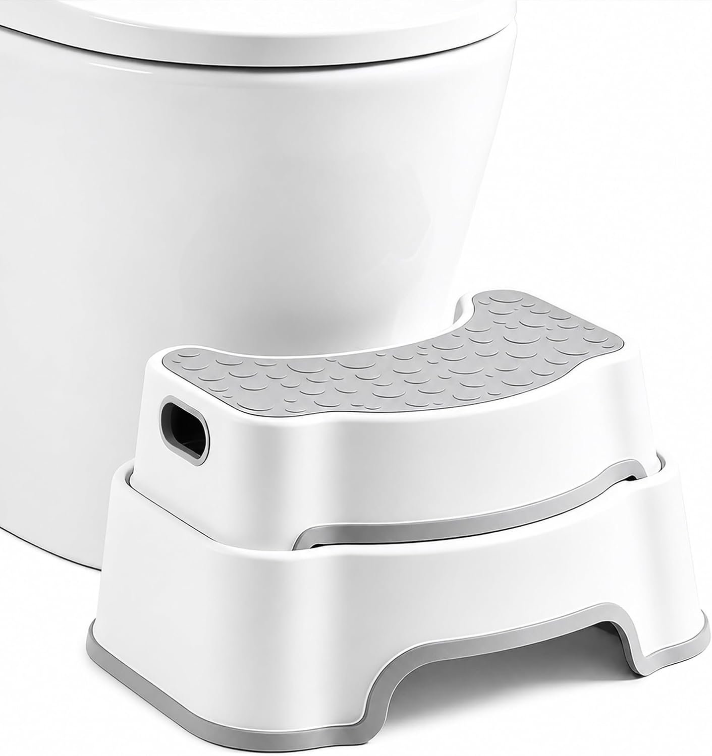 Toiletkrukje voor volwassenen, Antislip, Stevig en Stabiel