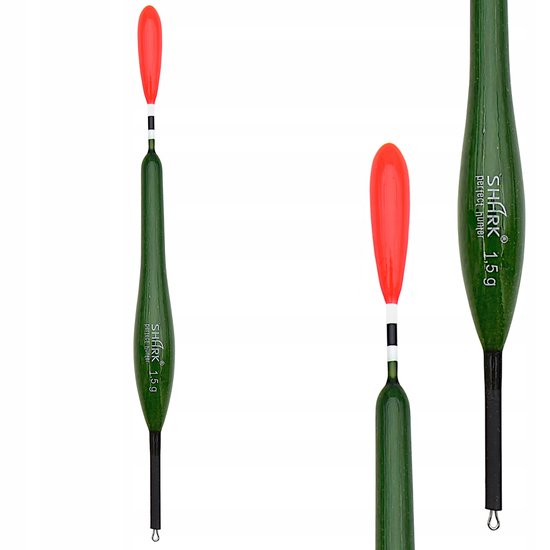 Shark Doorvoer Dobber Balsa 1,5g / 14cm - Perfecte Kwaliteit — afbeelding 2