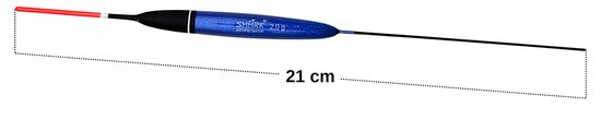 Shark Balsa Dobber 2.0g / 21cm - Perfect Hunter — afbeelding 2