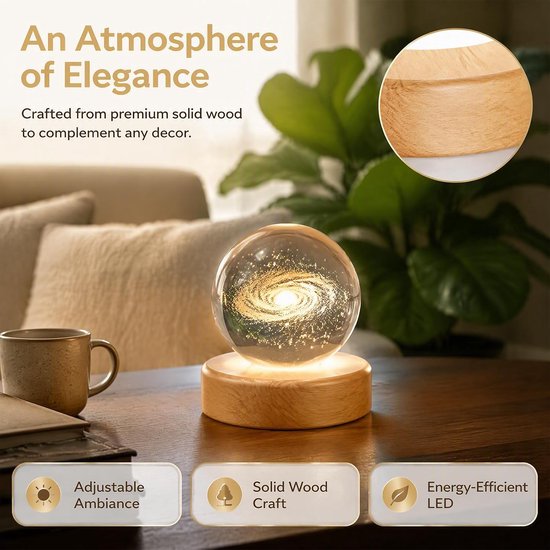4 stuks LED onderzetters sokkel van hout: 10 cm 3 kleuren LED-lichtbasis, ronde dimbare houten led-lichtsokkel voor 3D kristalglas hars acryl kunst — afbeelding 3