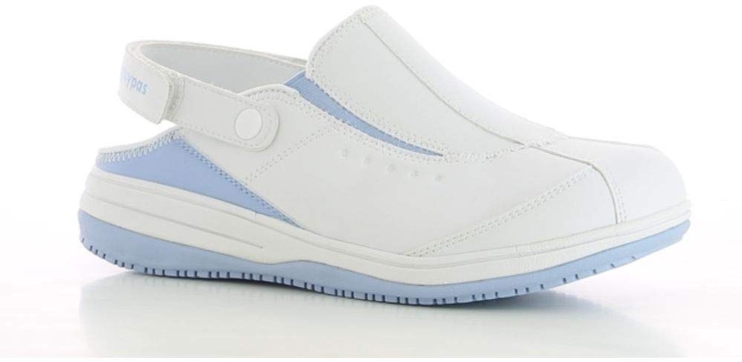 Veiligheidsschoenen 42 EU - Wit - Adapts aan voetvorm - Ademend en antislip - ShopVlot