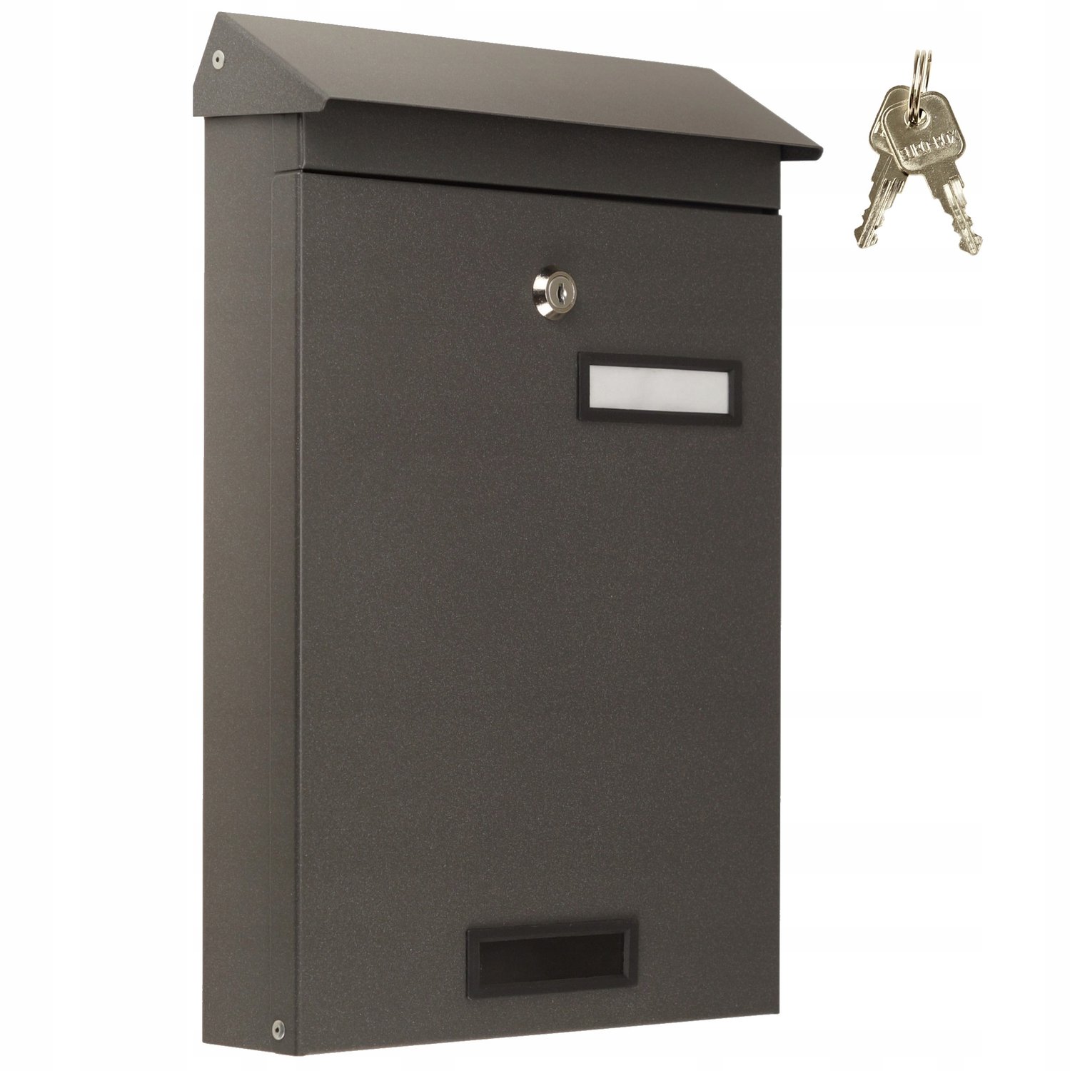 Brievenbus Grafit Onyx C4 - Duurzaam & Veilig - Product uit Polen