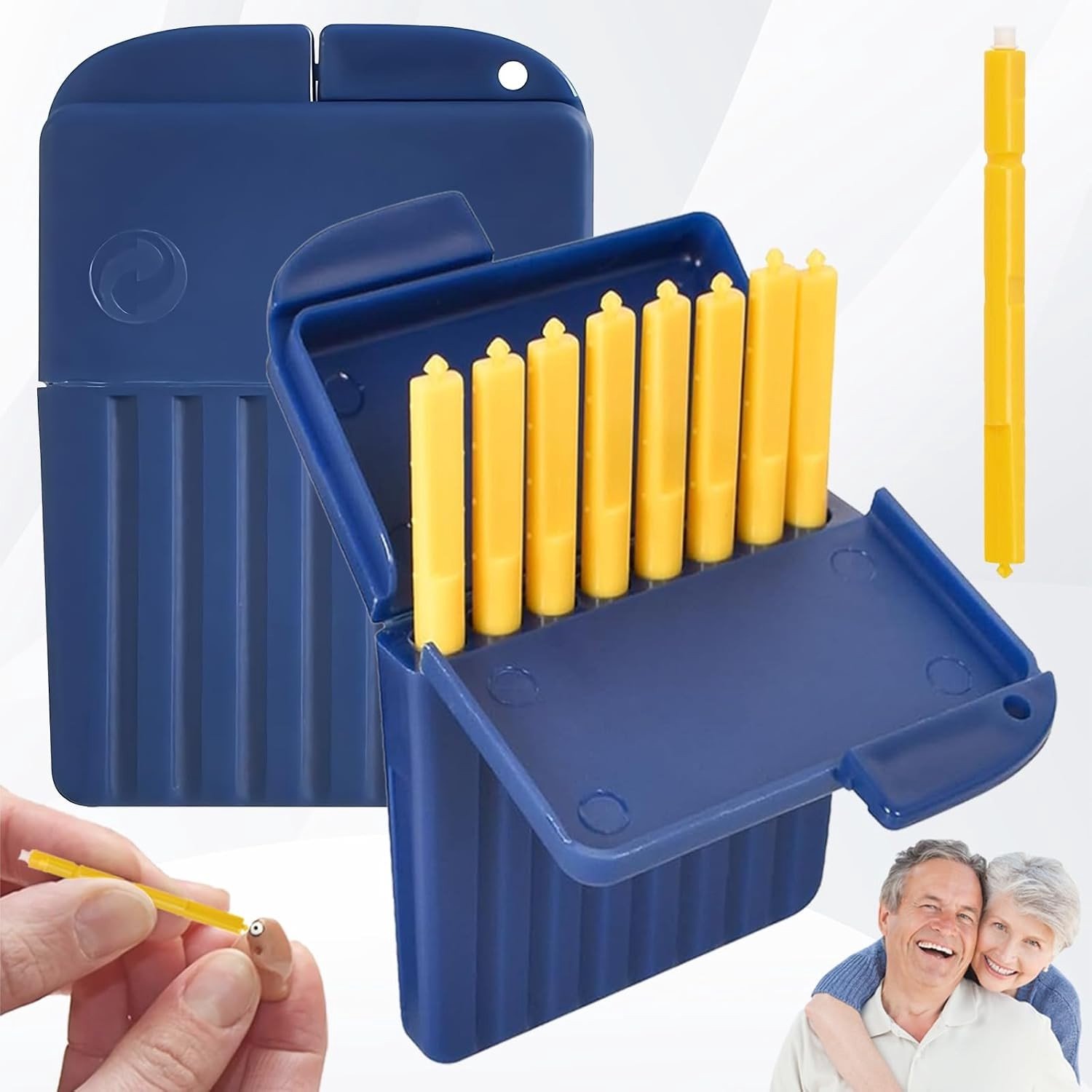 16 Stuks Oordopjes Filters voor Gehoorapparaten, Effectieve Bescherming tegen Oorsmeer, Draagbare Oplossing voor Gehoorapparaten