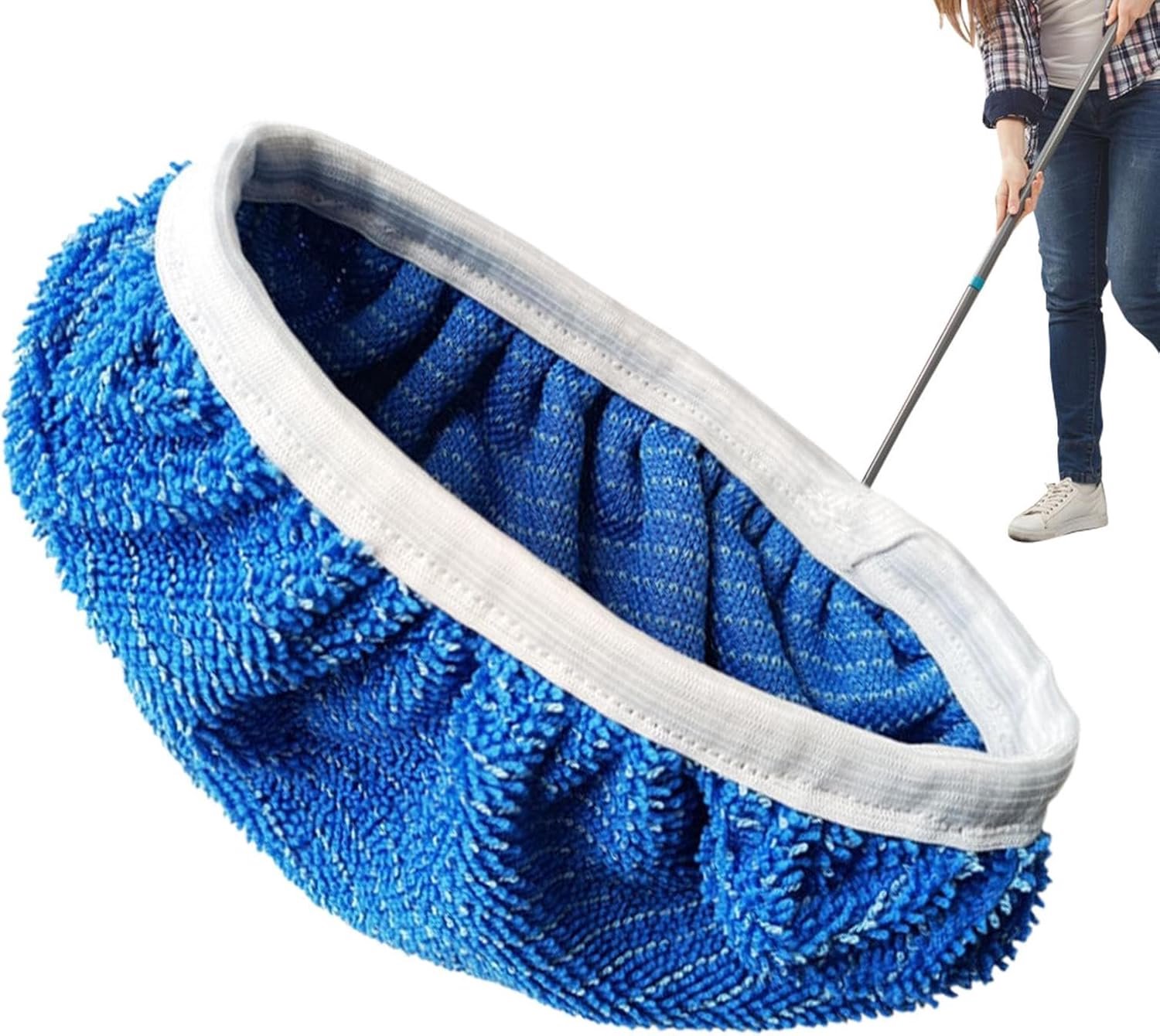 Mop Pads - Vloer Reiniging Natte Dweildoeken, Huishoudelijke Vervanging Mop Pads, voor Hardhout Laminaat Tegel Marmer Thuis Keuken Woonkamer Slaapkamer Badkamer