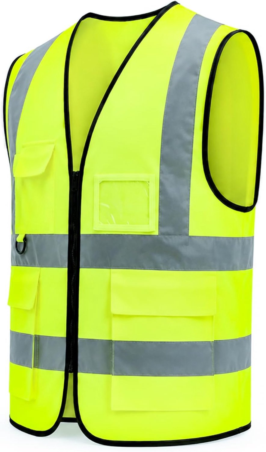 Veiligheidsvest 5 Zakken Unisex Y Bandas Reflectantes EN ISO 20471