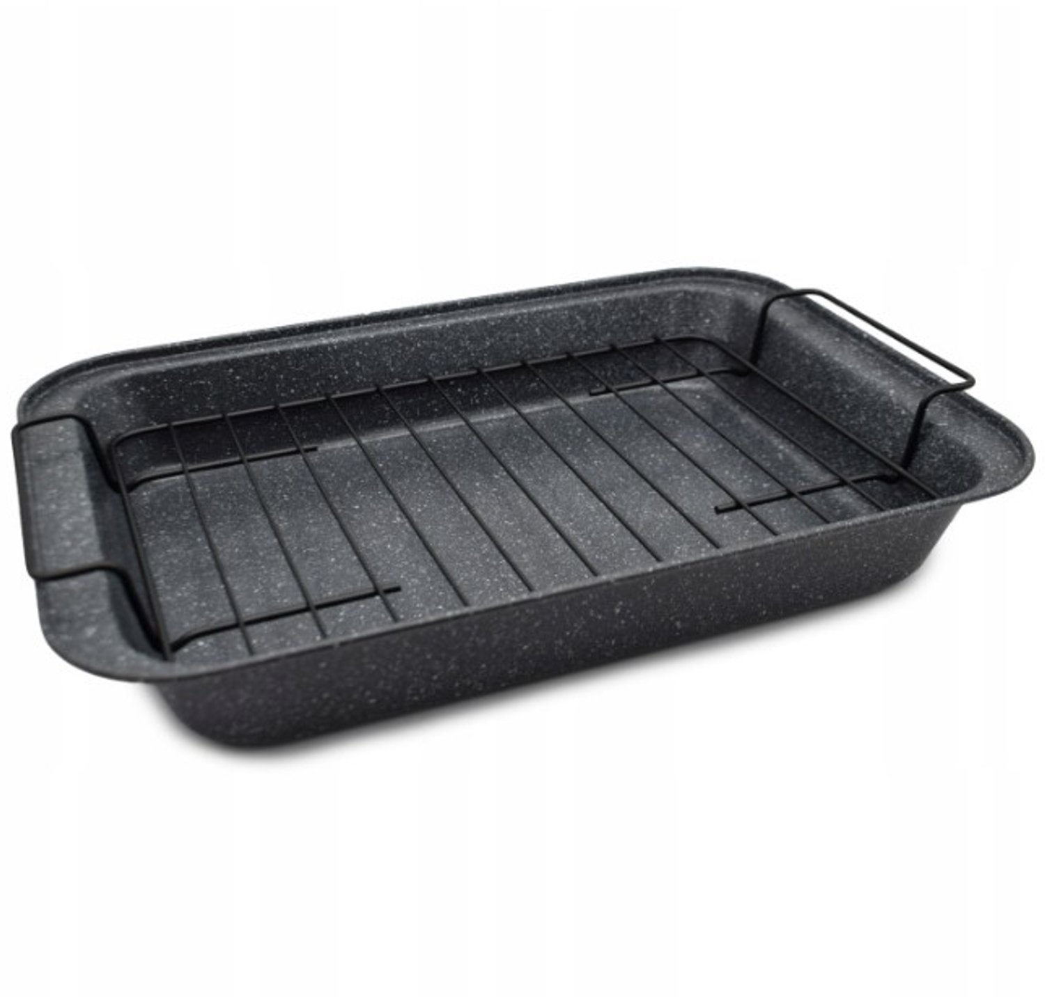 Meyerhoff Bakplaat met Rooster 37x27cm - Marmerlook