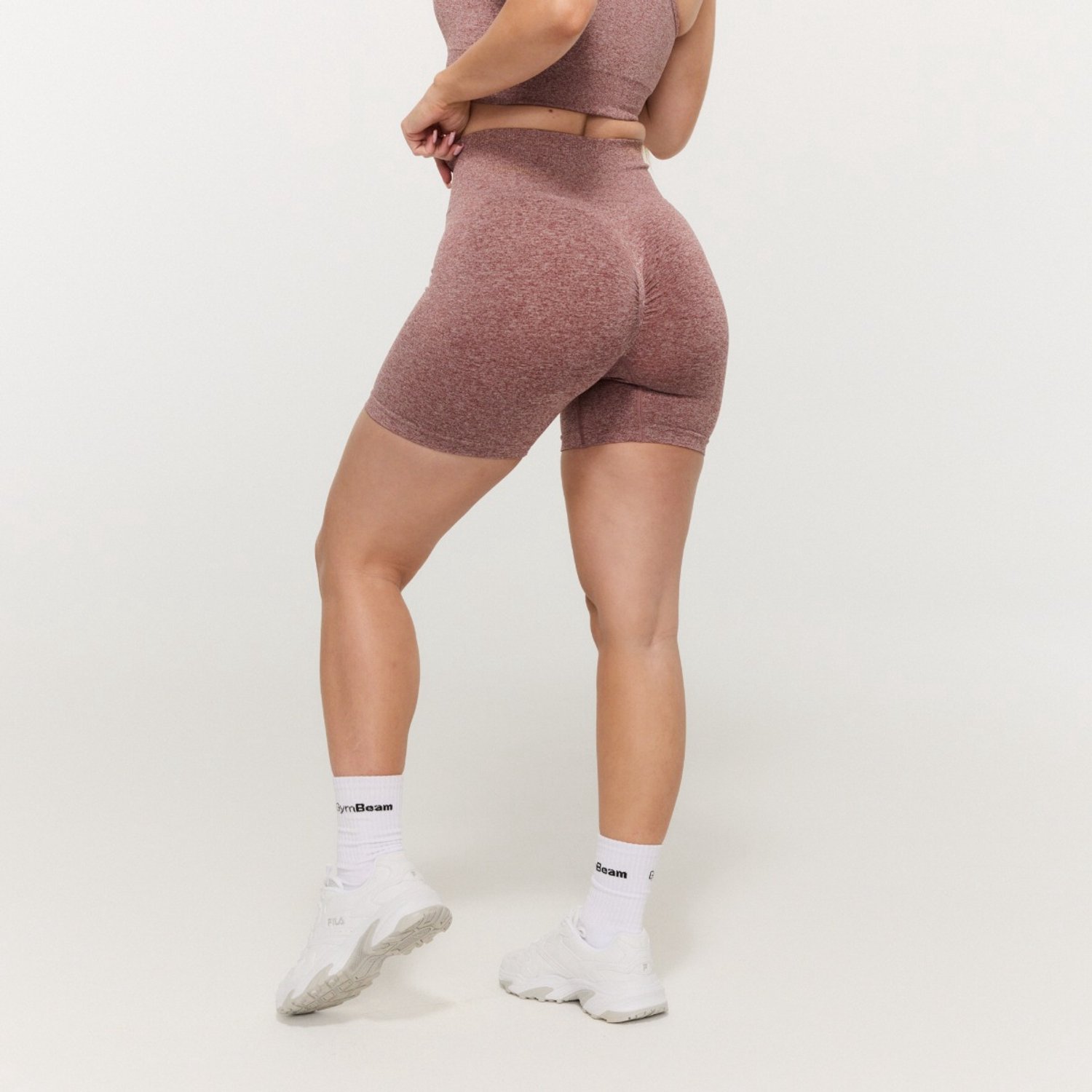 GymBeam Dames FLO Korte Broek Mauve S