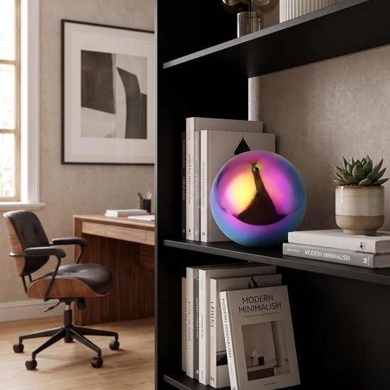 2 Stuks Roestvrijstalen Bol met Spiegelglans Lichtgewicht Metalen Decoratieve Tuinbollen Roestbestendig Reflecterend voor Buiten Tuin — afbeelding 4