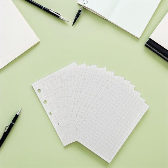 20 Stuks Mini Navulpapier Bladen Per Boek Met Gelinieerde Puntlijn Voor Binder Planner Inserts Geschikt Voor Pocket Notitieboekjes Agenda Gebruik — afbeelding 4