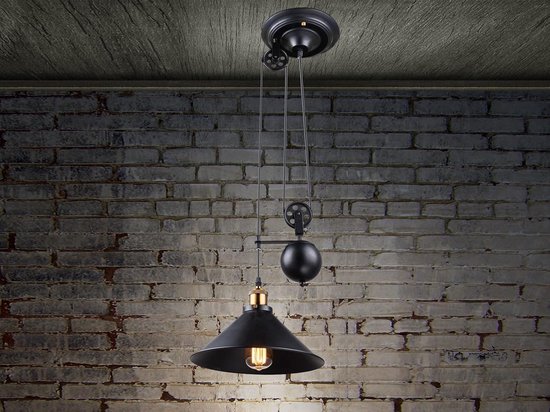 Vintage hanglamp voor de woonkamer om te verstellen Lenius. — afbeelding 2