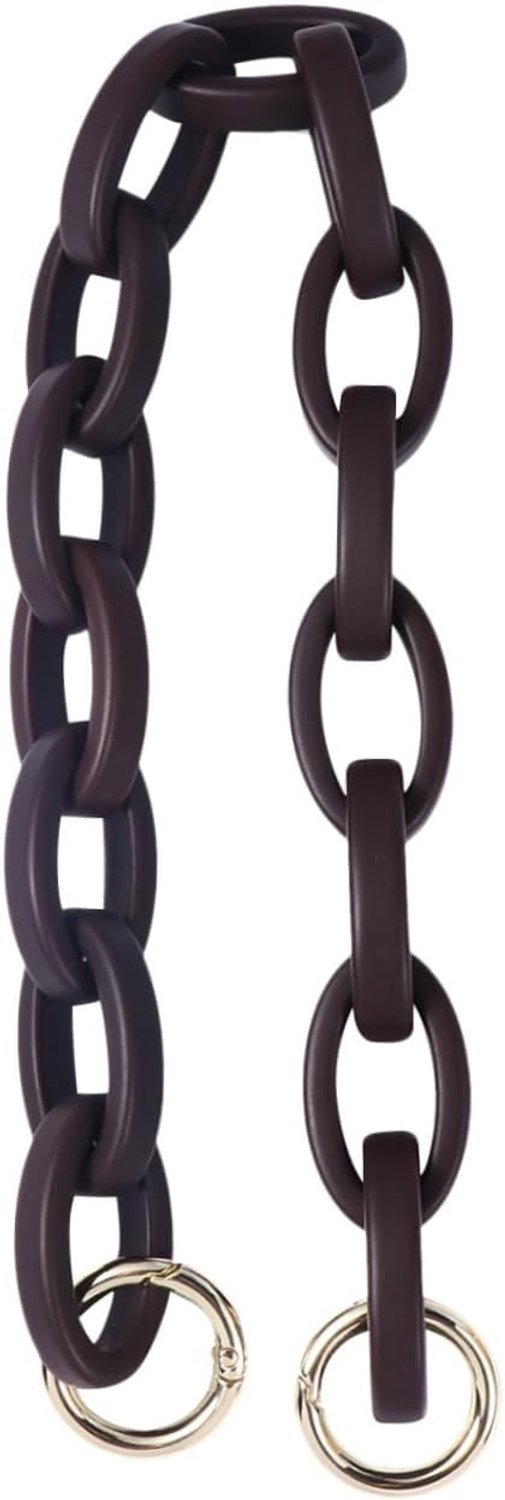 Matte Afwerking Hars Tas Ketting Handtas Riem Vervangende Plastic Hars Tas Riem Voor Handtas Decoratie