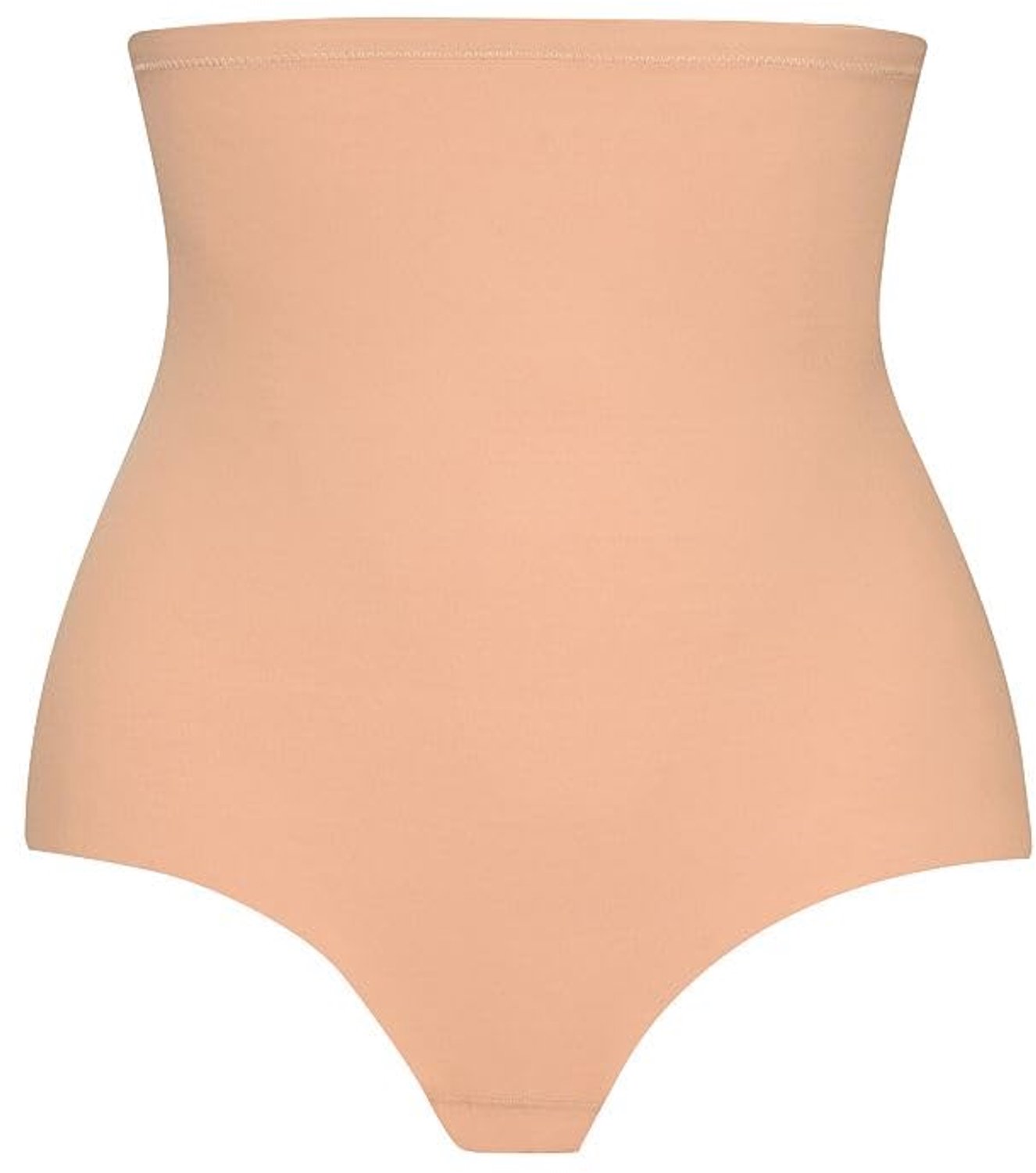 Bye Bra corrigerende string, string met hoge taille, lasergesneden rand, corrigerende string, shapewear voor dames, 2 kleuren, S-XXL (Honing, M)