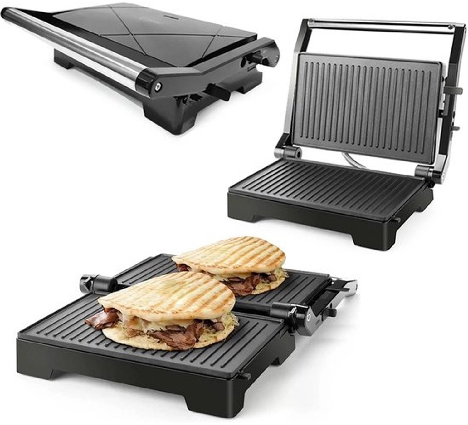 Tosti-apparaat Zwart - voor warme, knapperige tosti’s