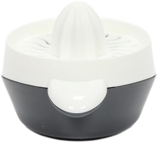 EH Excellent Houseware - Citruspers met een container met tuit, 17 x 12,5 x 10,5 cm - grijs van EH Excellent Houseware — afbeelding 3