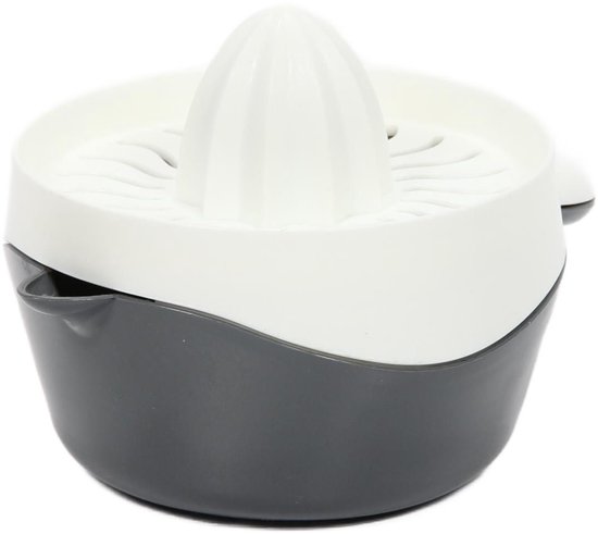 EH Excellent Houseware - Citruspers met een container met tuit, 17 x 12,5 x 10,5 cm - grijs van EH Excellent Houseware — afbeelding 5