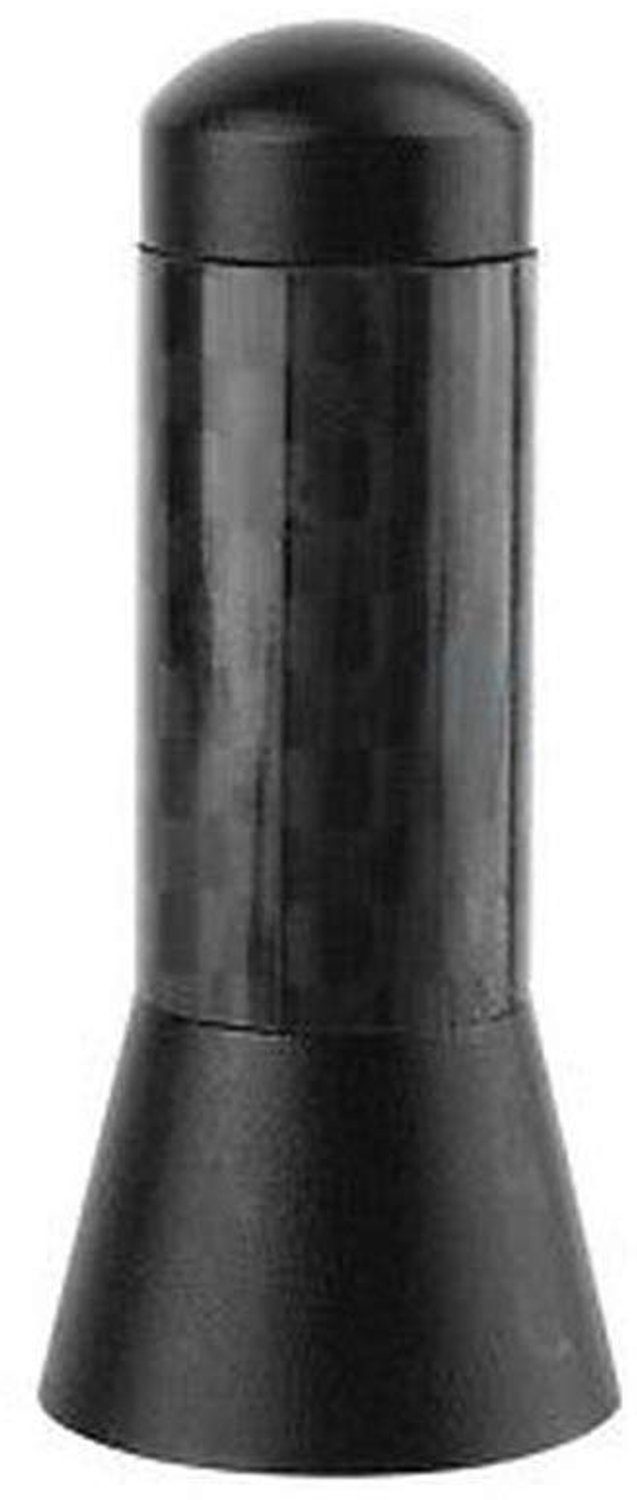 Mini antenne voor auto 3,5 cm - aluminium en koolstofvezel - universele radio FM - verbeter ontvangst - m-winkel