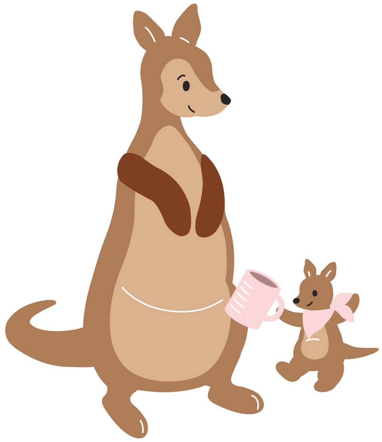 Spellbinders Snijmallen - Kanga & Roo Characters - 7 st.