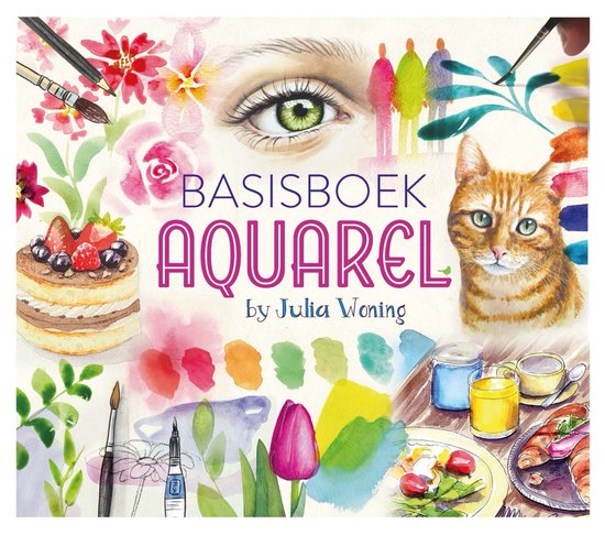 Basisboek Aquarel - Julia Woning