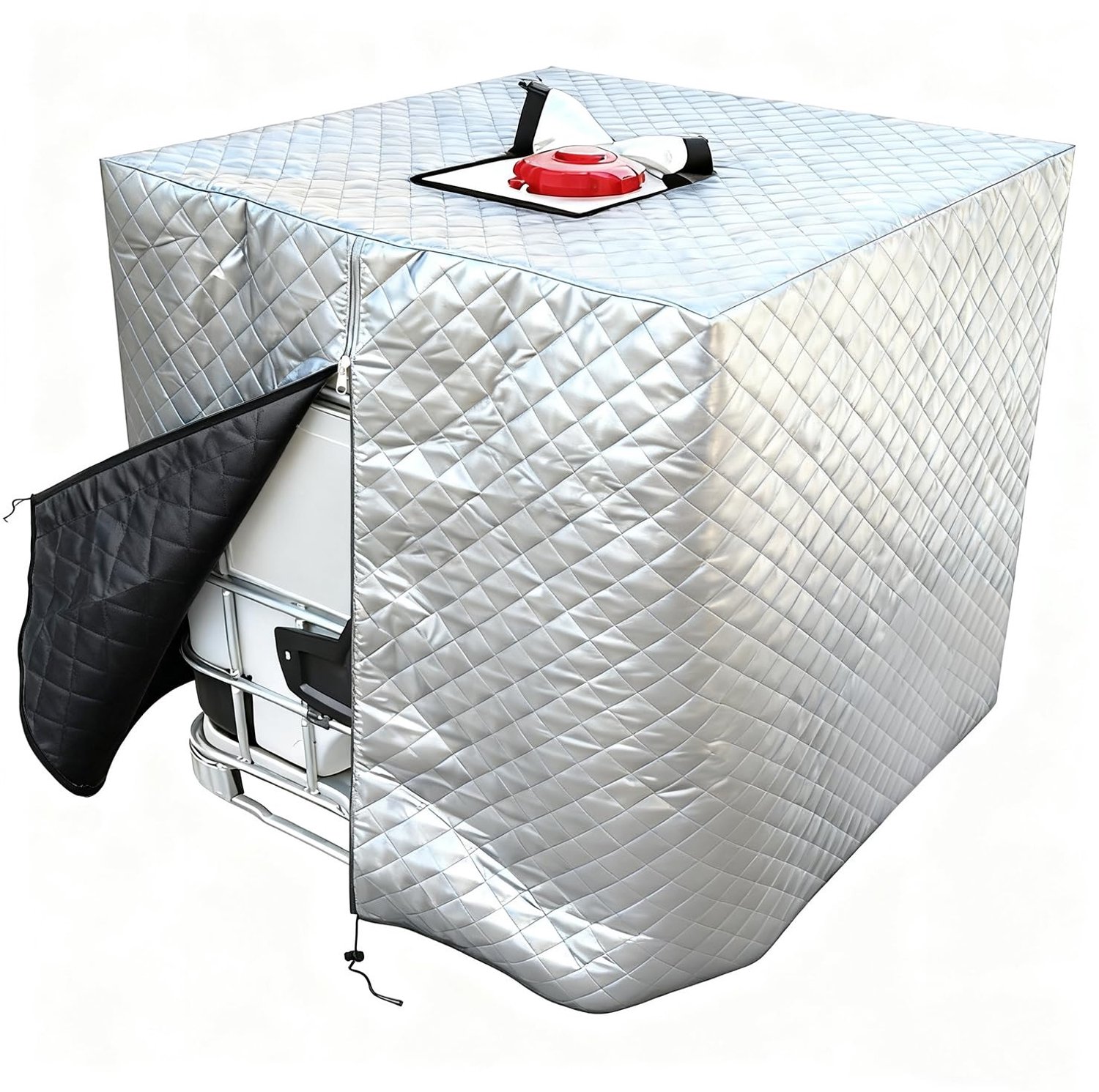 Famanu – Vorstbestendige tankhoes met warmte-isolatie en uv-bescherming voor 1000 liter IBC tank