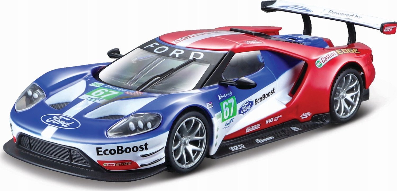 Bburago Race McLaren F1 MCL36 2022 #4 modelauto 1:43 - rood, vanaf 3 jaar