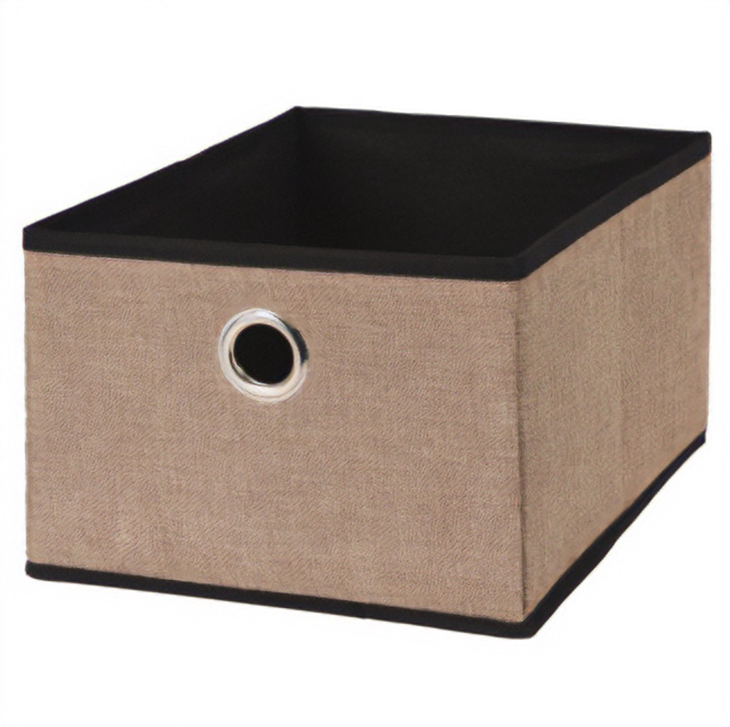 Storagesolutions - Textiel opbergbox NO-WOVEN, 32 x 25 x 18 cm - bruin