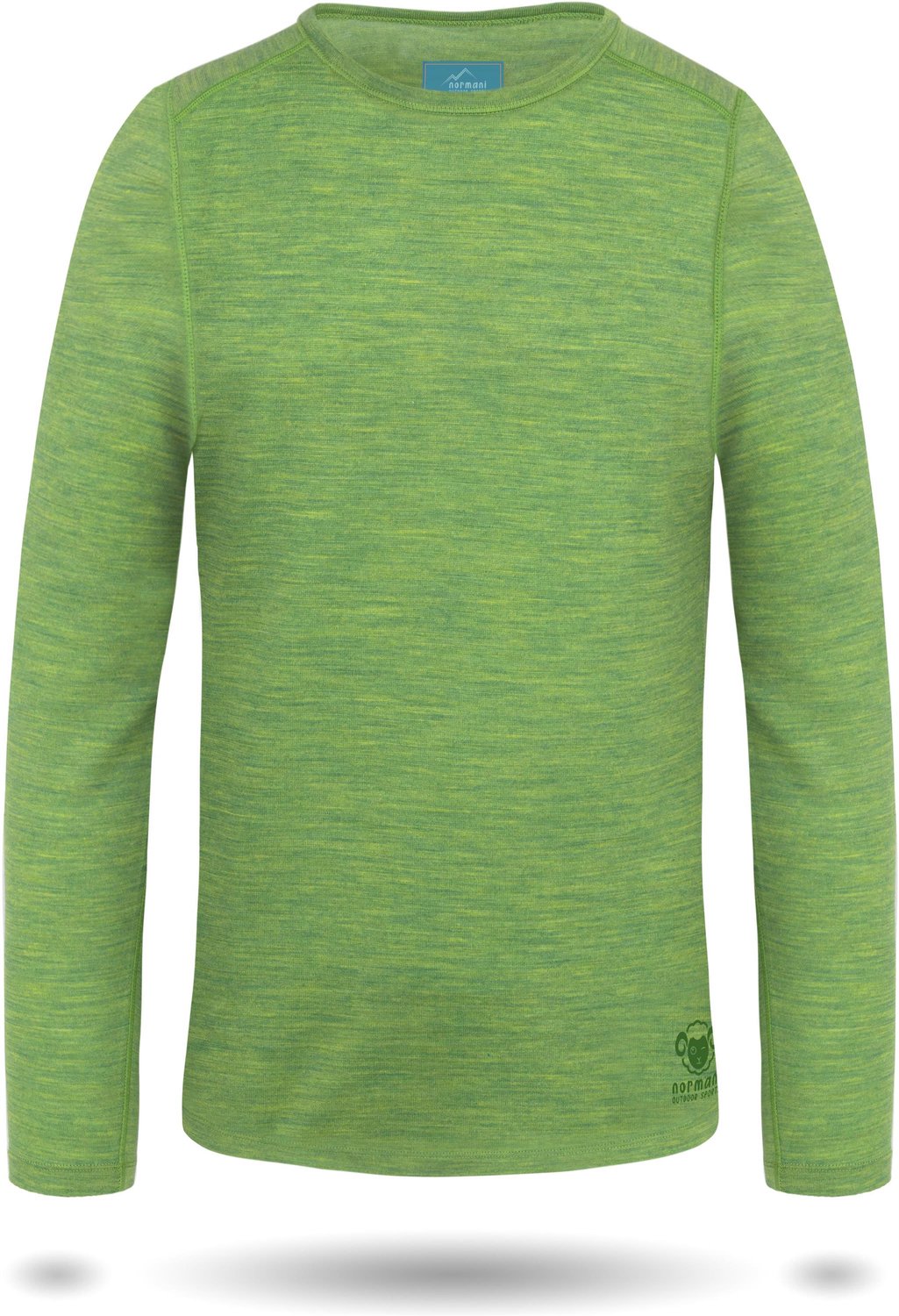 Kinder-shirt met lange mouwen van merinowol „Broome“