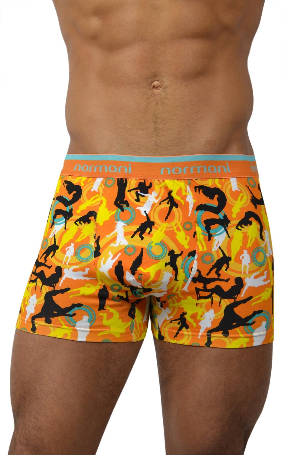6 stuks retro boxershorts van katoen