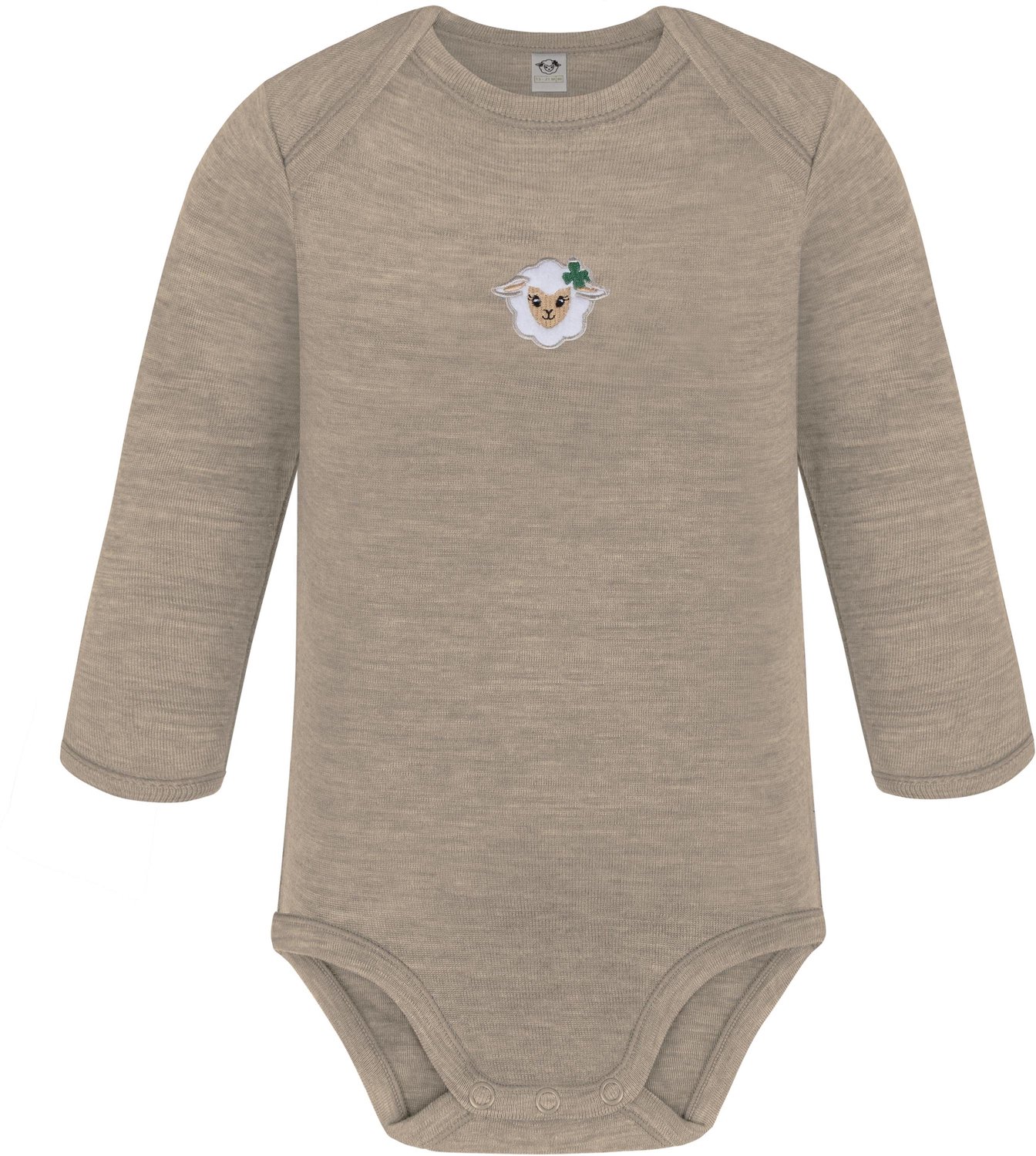 Baby-merino rompertje met lange mouwen „Auckland“