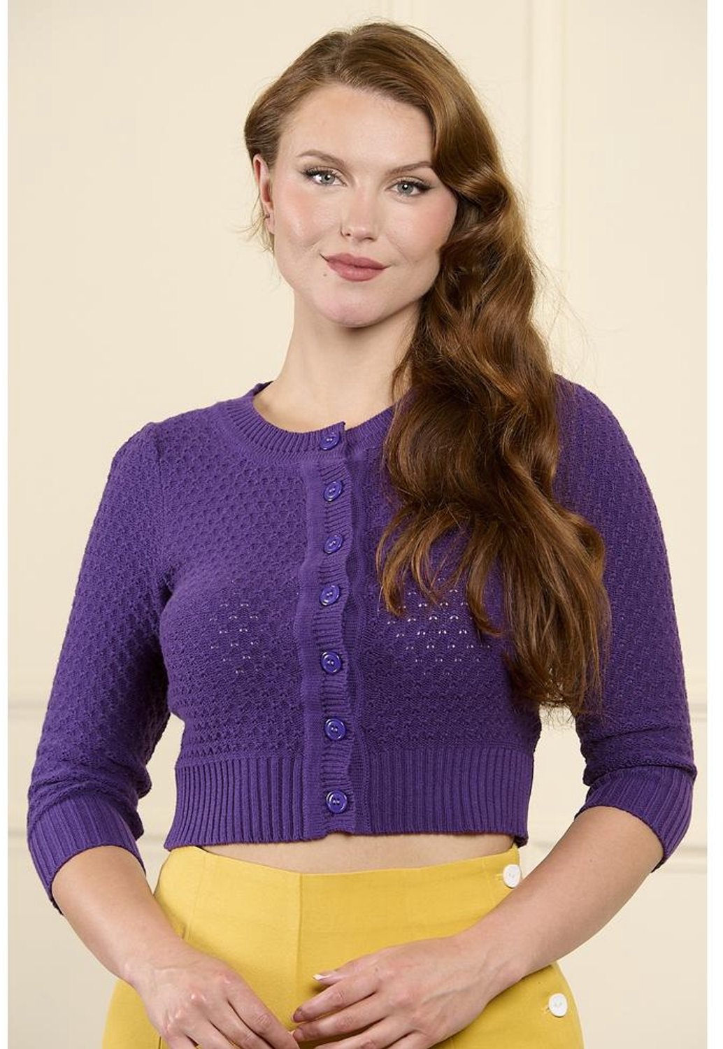 Banned - Fara Cardigan - M - Paars