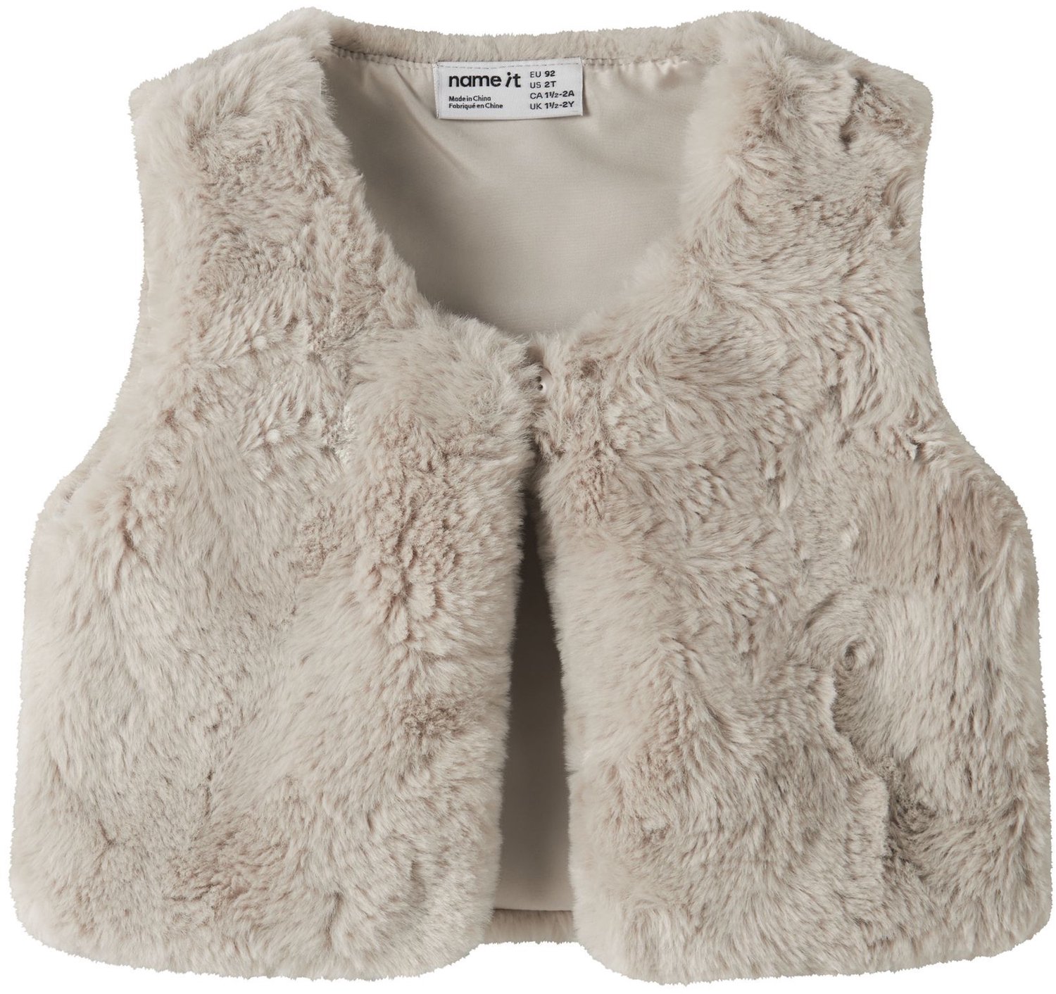 NAME IT - NMFNANIS FAKE FUR VEST Meisjes Blazer/Colbert