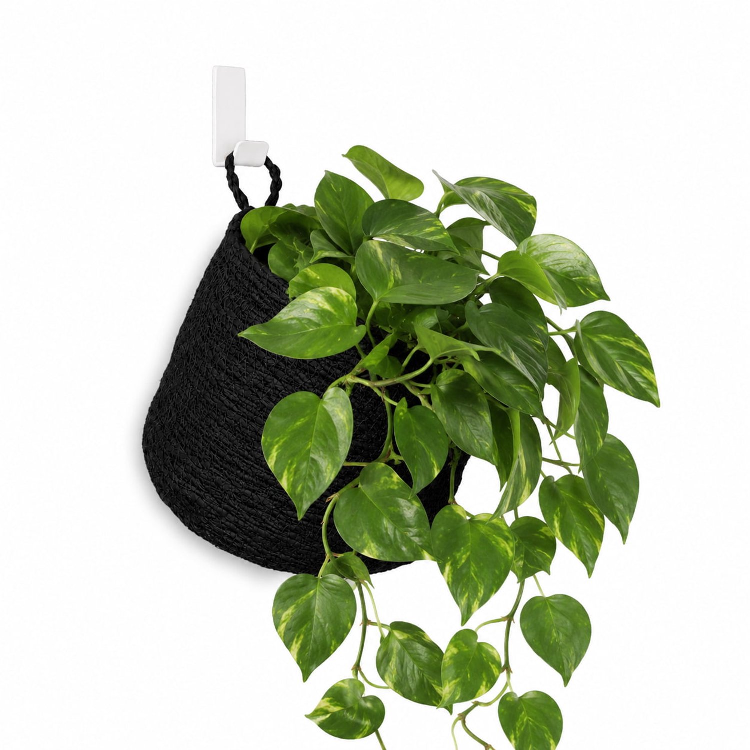 Magnetische Hanging Basket Set Zwart - 27x16x18cm - Kamer26