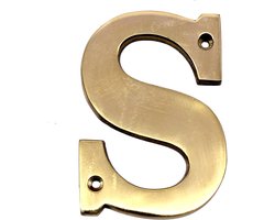 Deur Naamplaat - Messing - 4 inch - Klassiek Ontwerp - Voor 