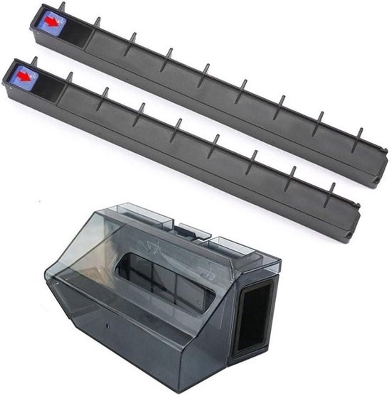 Stofreservoir Set - Reserveonderdelen - Robotstofzuiger Onderhoud - Waterafstotende Strips - 3 Delen - Zoals Afgebeeld
