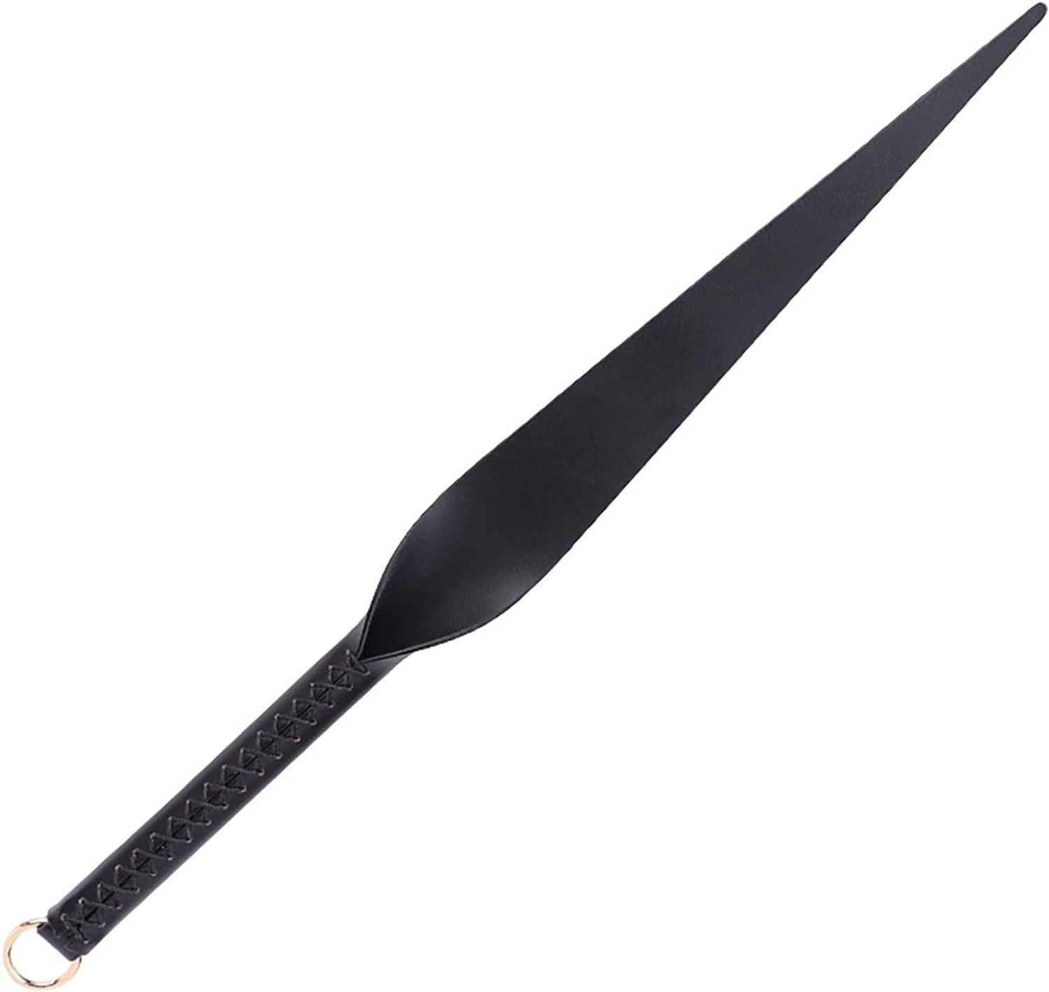 BDSM zweep - 30 cm - leer - voor rollenspellen en BDSM-spellen - Homevero