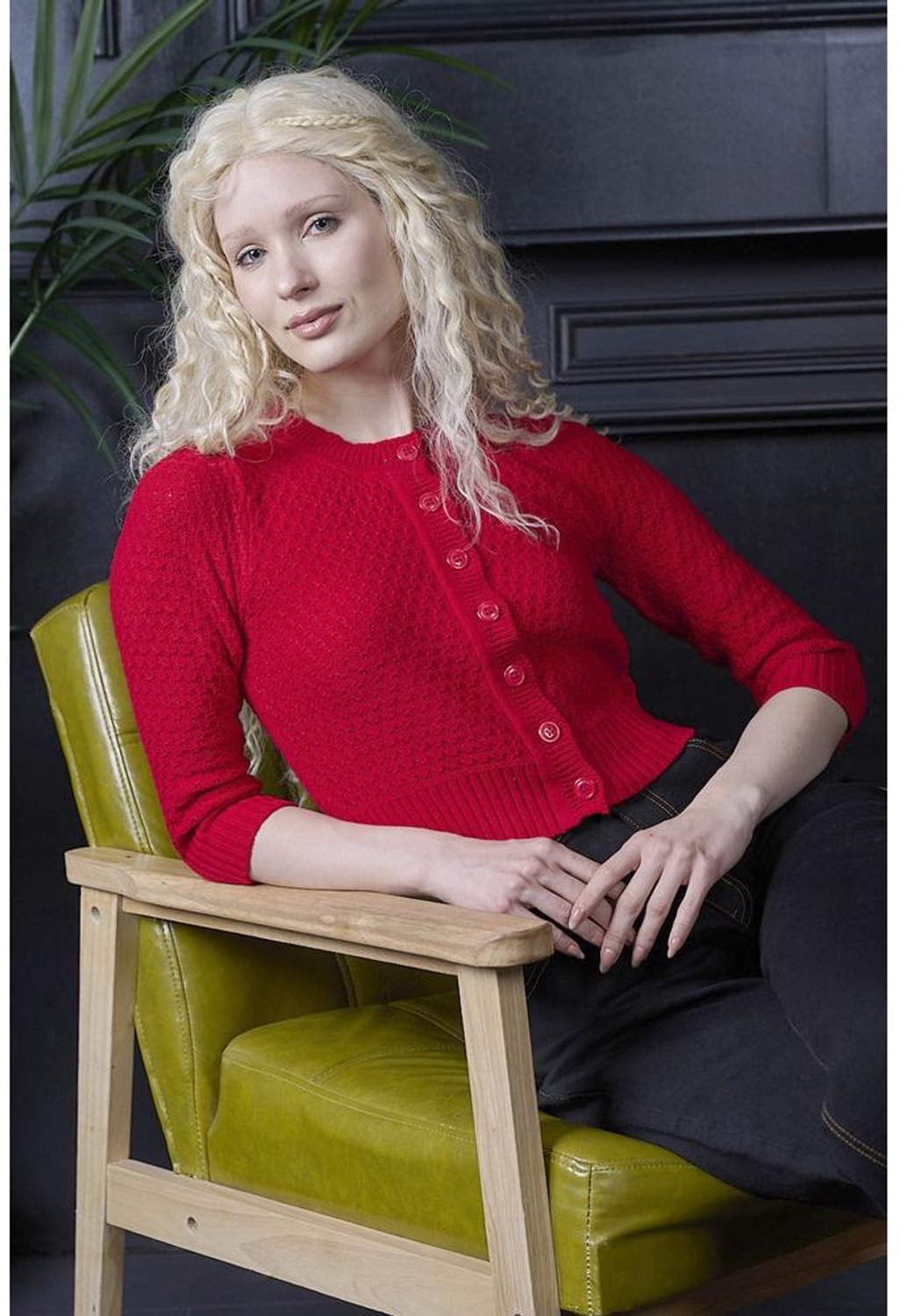 Banned - Fara Cardigan - S - Rood