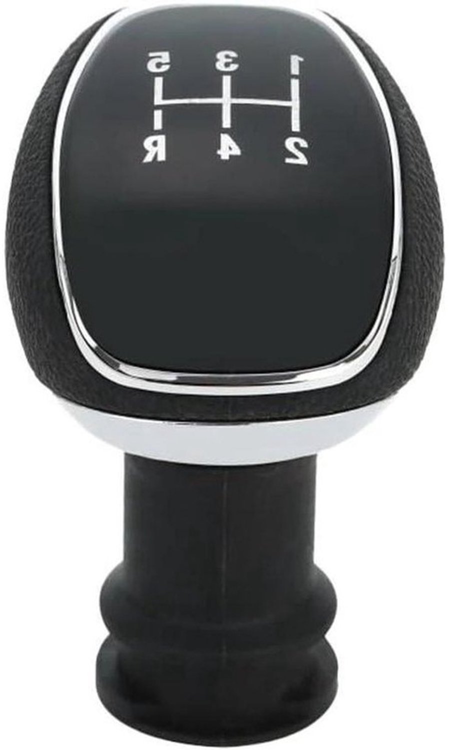 Versnellingspook Knop - Schakelknop Handbak - Auto Interieur Upgrade - Ergonomisch Ontwerp - 5 Versnellingen - Zwart