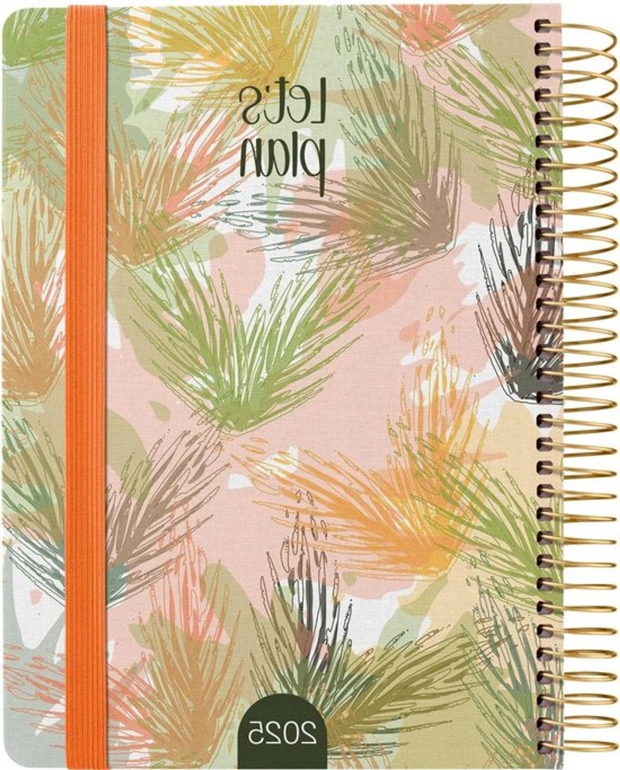 Jaarplanner 2025 - Agenda Dagelijks - Planning Maken - FSC Papier - A6 Formaat - Groen