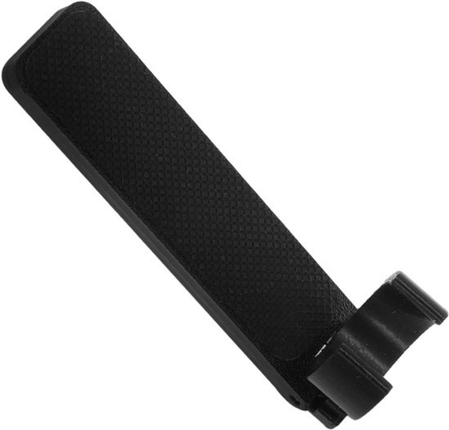 Wandelstokhouder Clip - Stokbevestiging Hanger - Veilige Stok Opslag - Anti-Kantel Ontwerp - 9.5 x 3.5 cm - Zwart