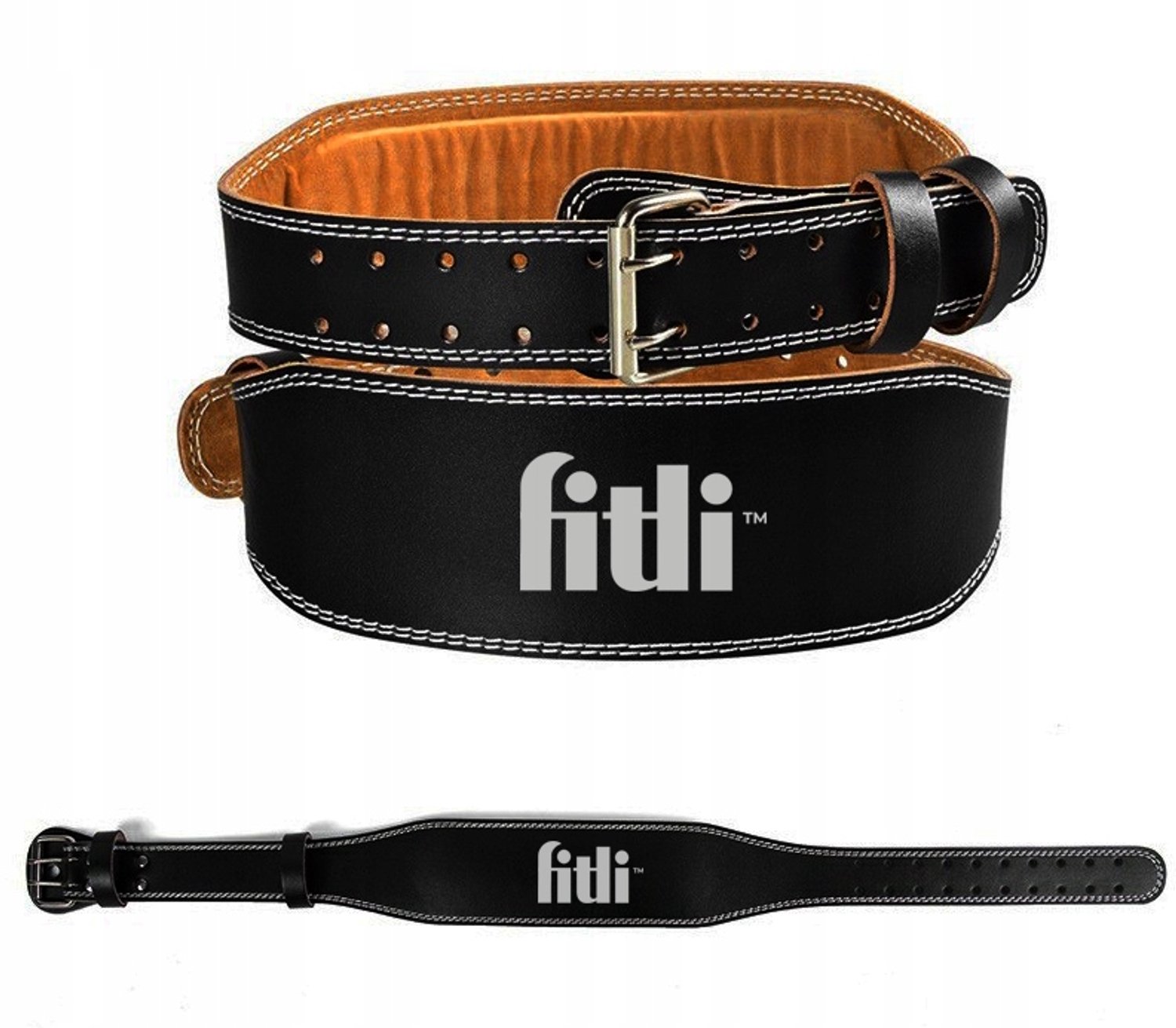 Fitli Power Belt: Stevige Lendensteun voor Krachttraining & Gewichtheffen