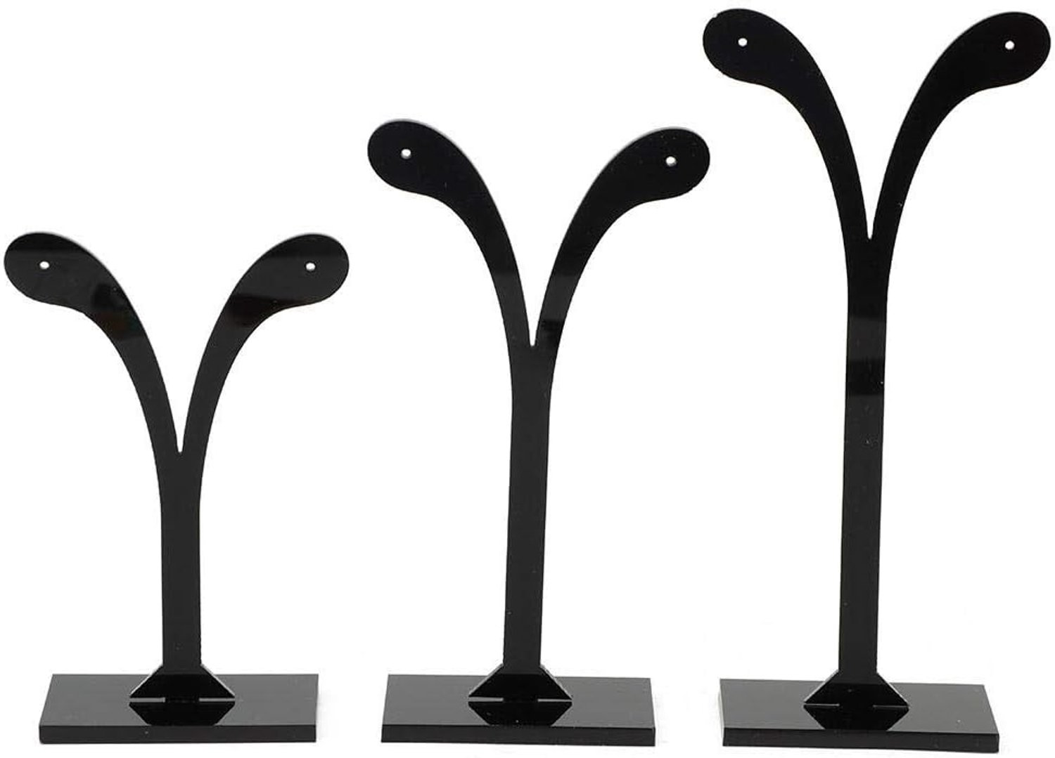 Pongnas 3-Delige Display Houder Voor Oorbellen Sieraden en Sieraden Organizer - ShopVlot