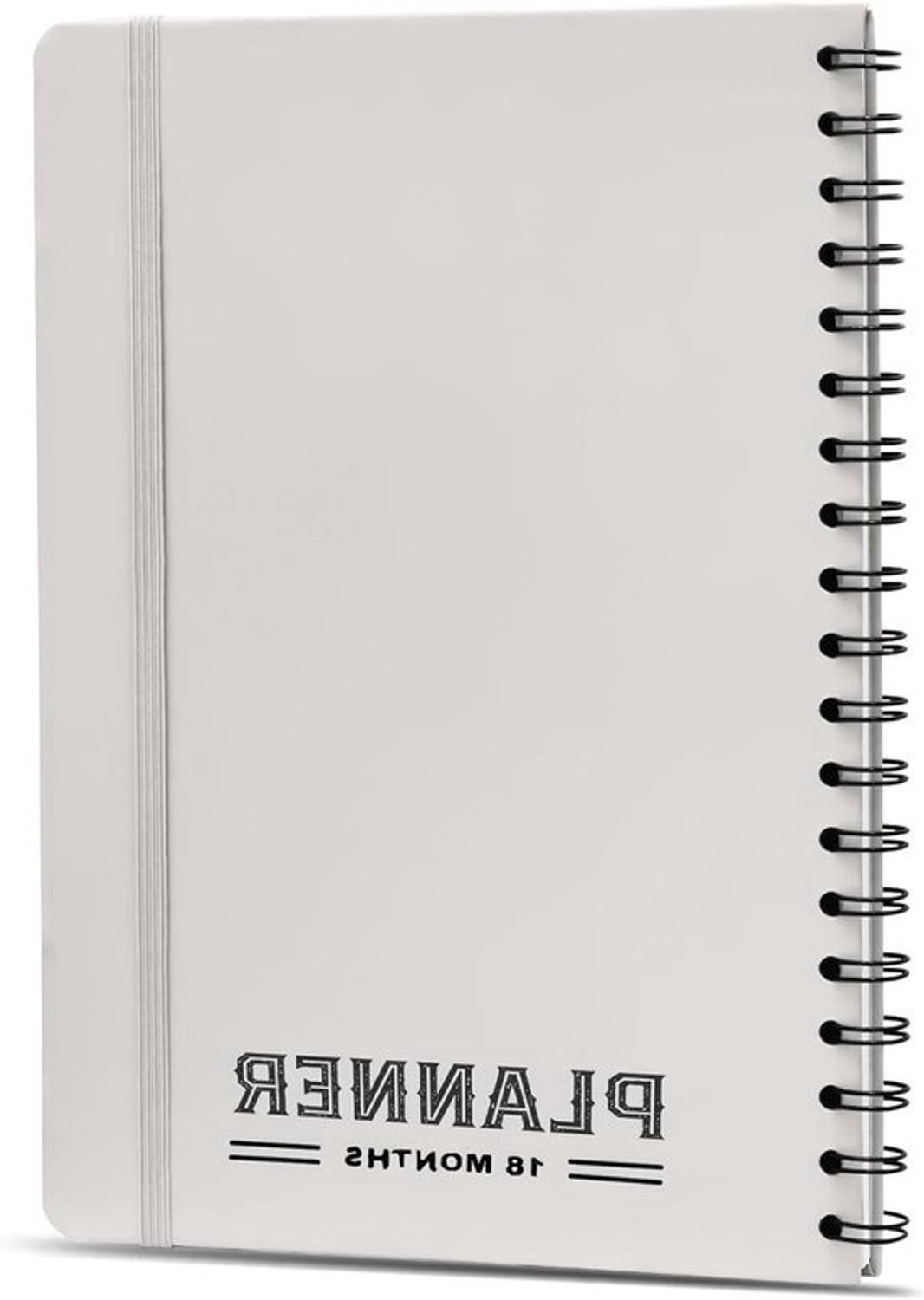 Maandplanner Ongedateerd - Agenda Planner - Leven Organiseren - 18 Maanden Overzicht - B5 Formaat - Beige