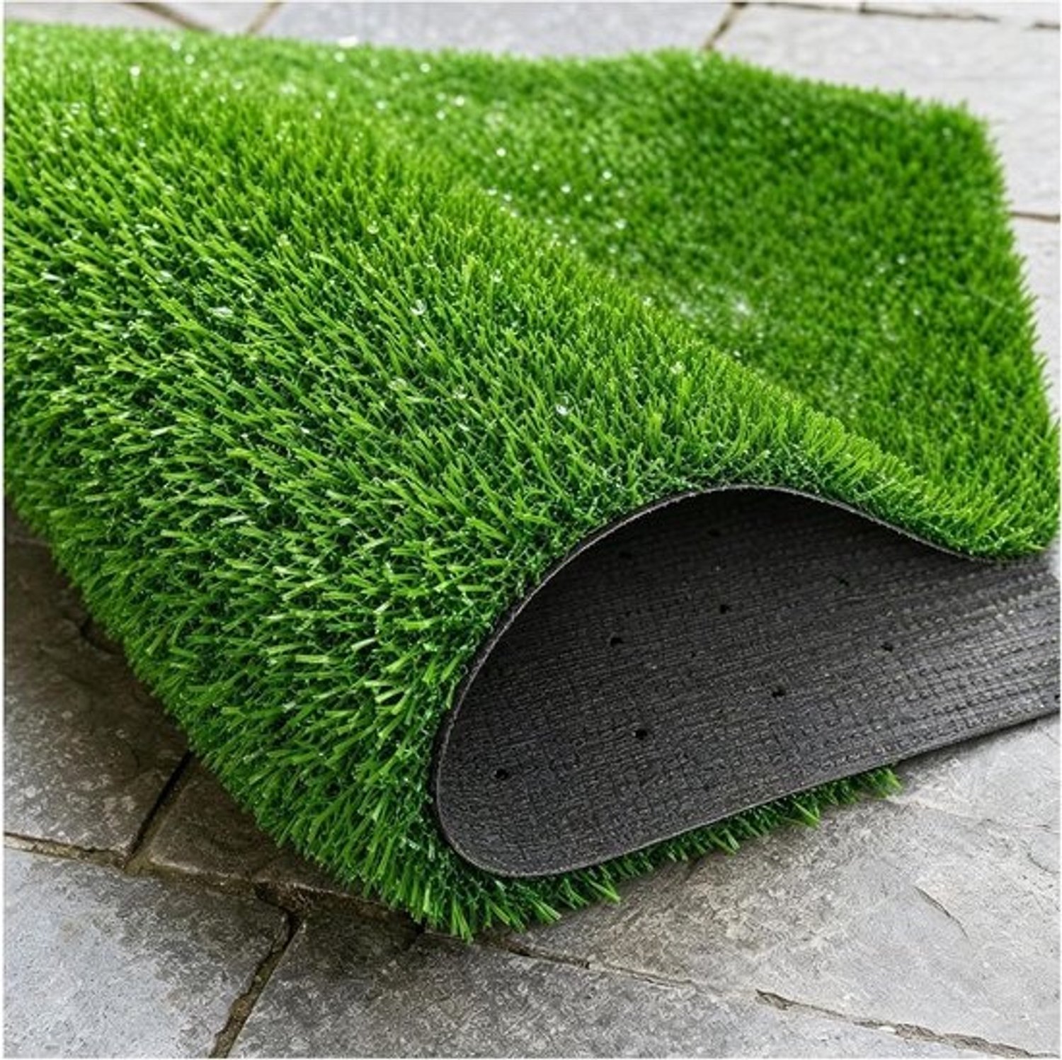 Kunstgras Tapijt - Synthetisch gazon - Buiten decoreren - Huisdiervriendelijk ontwerp - 2.0 cm hoog - Groen