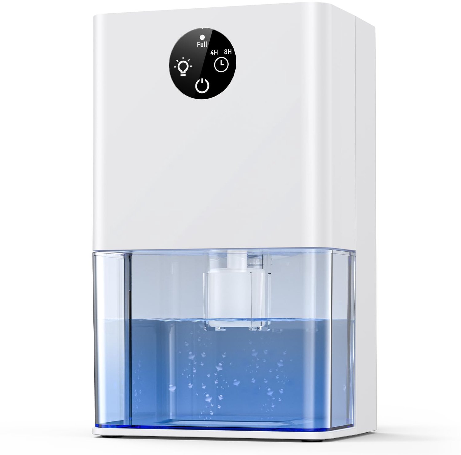 Luchtontvochtiger Elektrische Ontvochtiger - 1800 ml Capaciteit - 22.5 Watt Vermogen - Wit - Voor Bijkeuken En Badkamer
