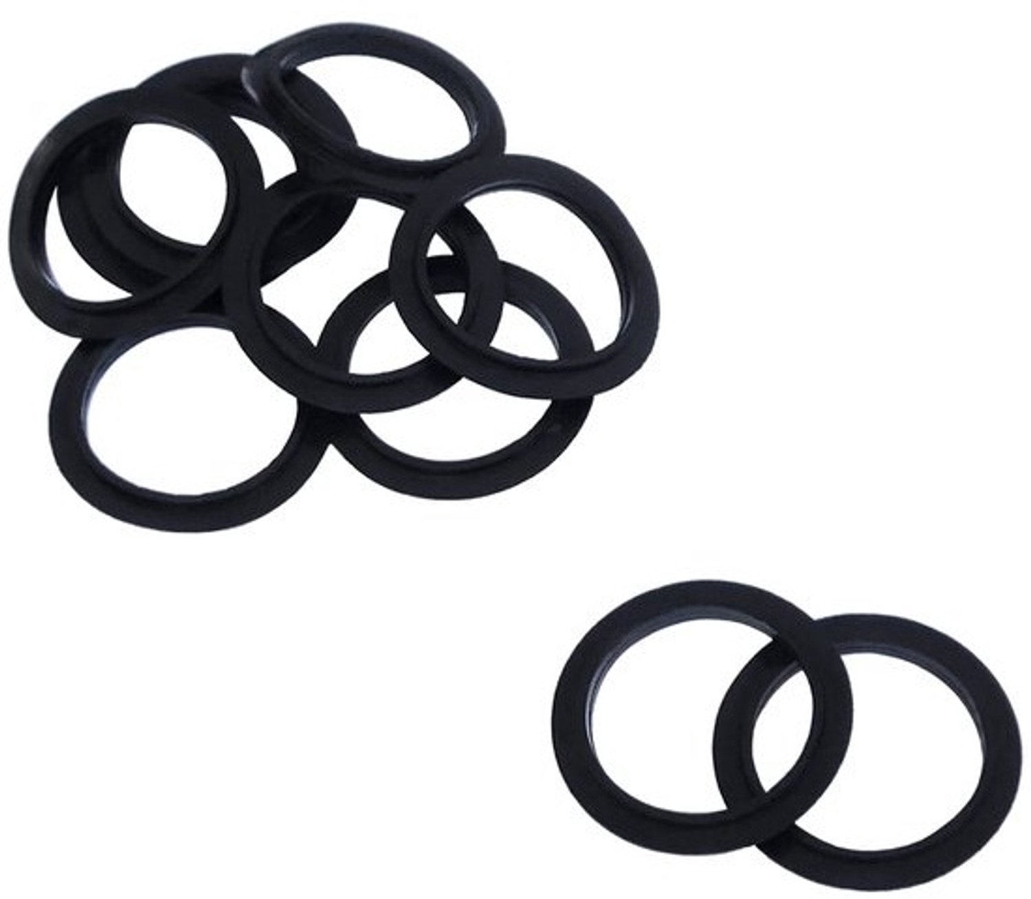 Gootsteen Plug O-ring - Reserve Afdichtingen - Lekkage Voorkomen - Goede Elasticiteit - 315x38 mm - Zwart