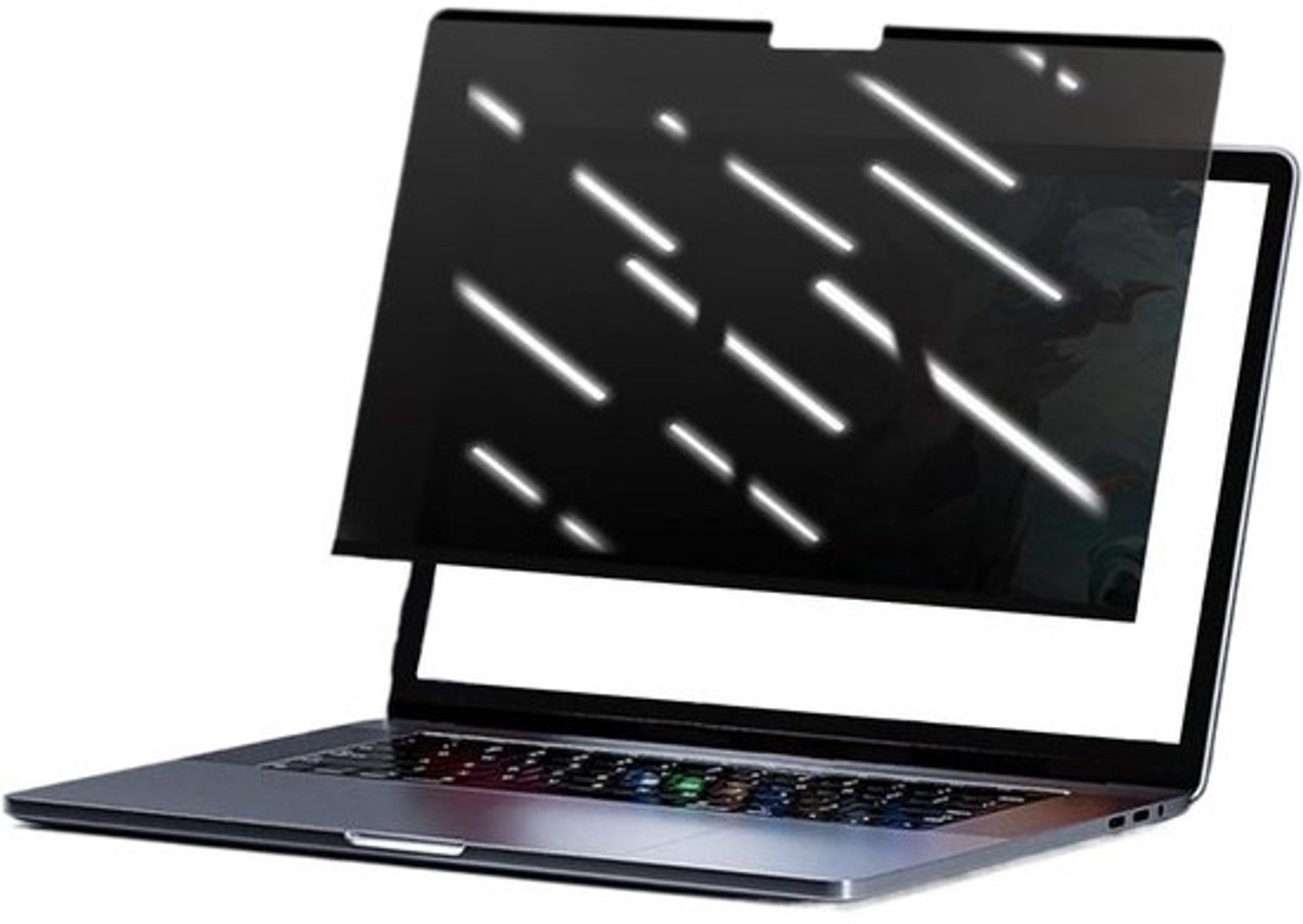 Inkijkbescherming Laptop - Privacyfilter Scherm - Gegevensbeveiliging - Magnetische Montage - Universeel Formaat - Zwart