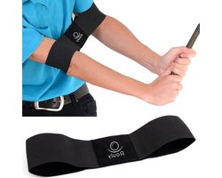 Golf Swing Trainer - Zwaai Correctie - Golfslag Verbeteren - In-Sync Beweging - Compact Formaat - Zwart