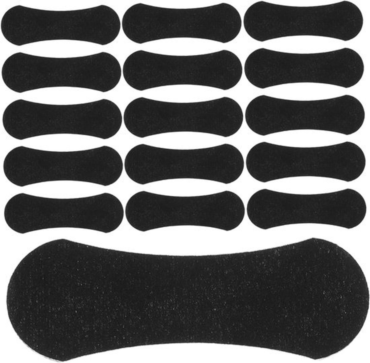 Neusstrips - Antisnurktape Ademhalingsstrips - Verbeterde Ademhaling - Fysiek Expansieprincipe - 20 stuks - Zwart